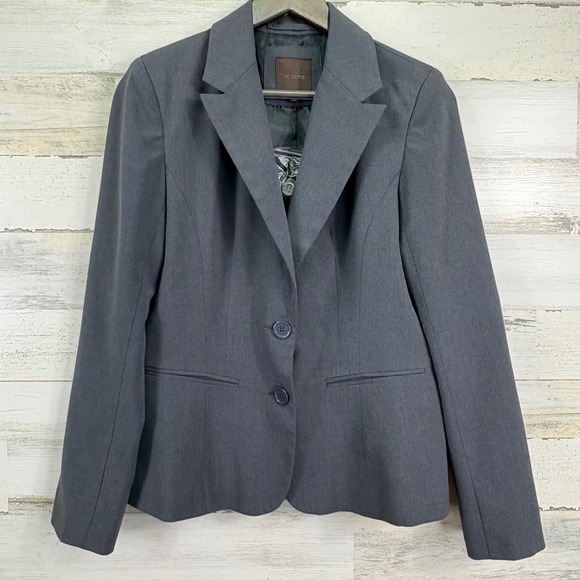 The Limited Jackets & Blazers - The‎ Limited Gray Blazer Size 6 Career Business Office Professional Jacket